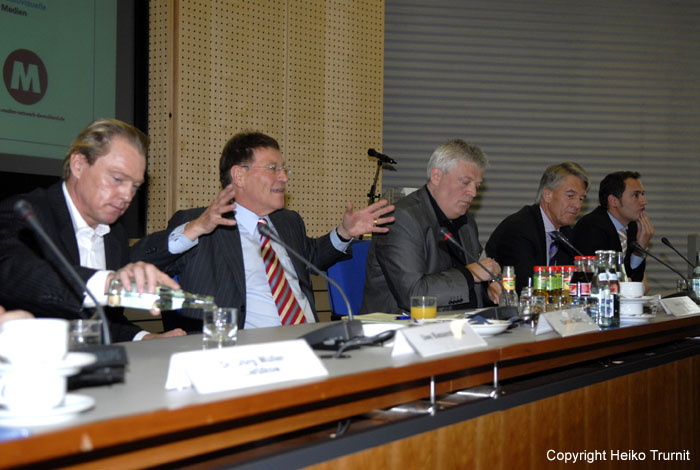 Eberhard Sinner in der Diskussion